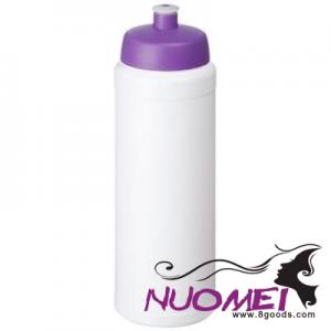 A0244 BASELINE® PLUS 750 ML BOTTLE with Sports Lid in White Solid-purple