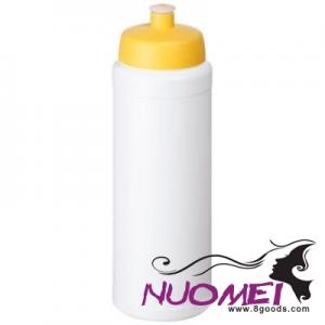 A0245 BASELINE® PLUS 750 ML BOTTLE with Sports Lid in White Solid-yellow