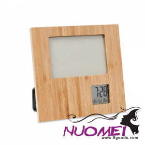 F0696 PHOTO FRAME with Weather Statio