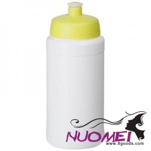 A0366 BASELINE® PLUS 500 ML BOTTLE with Sports Lid in White Solid-lime