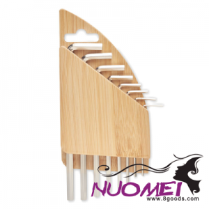 H0213 HEX KEY SET in Bamboo