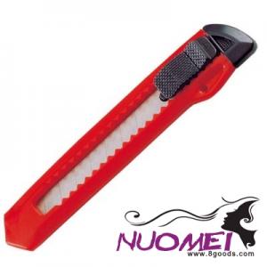H0215 CUTTER KNIFE with Removable Blade in Red