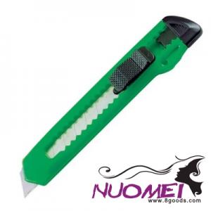 H0218 CUTTER KNIFE with Removable Blade in Green