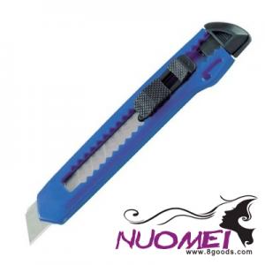 H0219 CUTTER KNIFE with Removable Blade in Blue