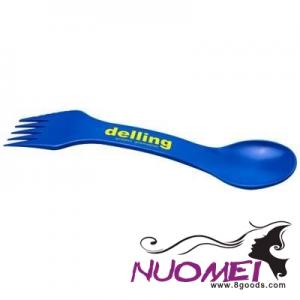 F0760 SPOON, FORK, AND KNIFE in Blue