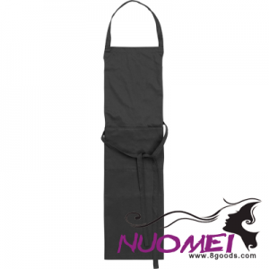 F0769 COTTON with Polyester Apron in Black