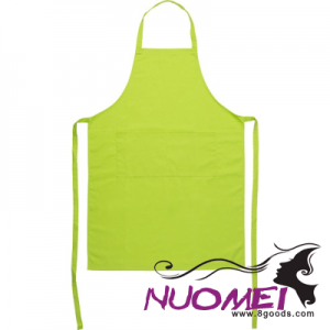 F0782 COTTON with Polyester Apron in Lime