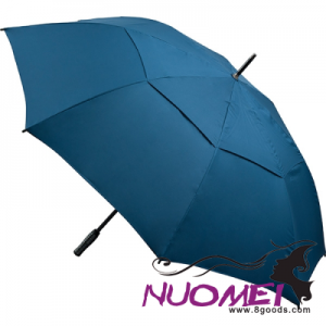 D0787 AUTOMATIC OPENING VENTED GOLF UMBRELLA (ALL NAVY)