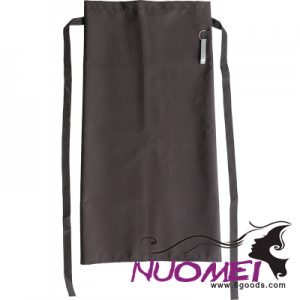 F0842 POLYESTER APRON in Black