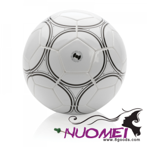 D0932 SIZE 5 FOOTBALL in White
