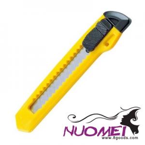 H0220 CUTTER KNIFE with Removable Blade in Yellow