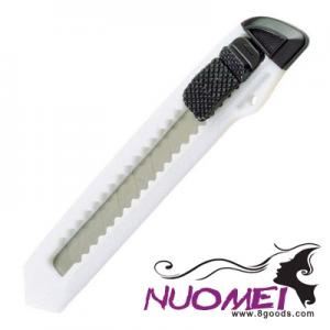 H0223 CUTTER KNIFE with Removable Blade in White