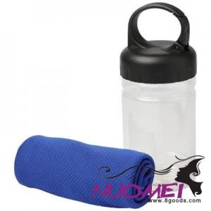 H0285 REMY COOLING TOWEL in Pet Container in Royal Blue