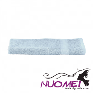 H0340 SOLAINE DELUXE GUEST TOWEL 450 G & M² in Light Blue