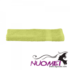 H0342 SOLAINE DELUXE GUEST TOWEL 450 G & M² in Light Green