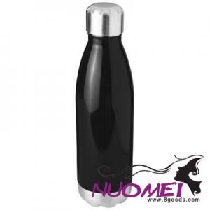 H0528 ARSENAL 510 ML VACUUM THERMAL INSULATED BOTTLE in Black Solid