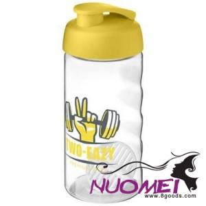 A0394 H2O ACTIVE BOP 500 ML SHAKER BOTTLE in Yellow & Clear Transparent