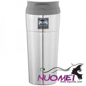 A0393 ZISSOU 500 ML THERMAL INSULATED TUMBLER in Silver