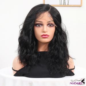 w0042Front lace wig diagonal part curly wig head cover 360 lace wigs vendor